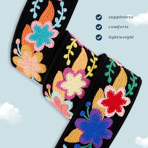 Image of chushui Knit Purse Strap,Replacement Crossbody Wide Adjustable Shoulder Strap for Bag Handbag