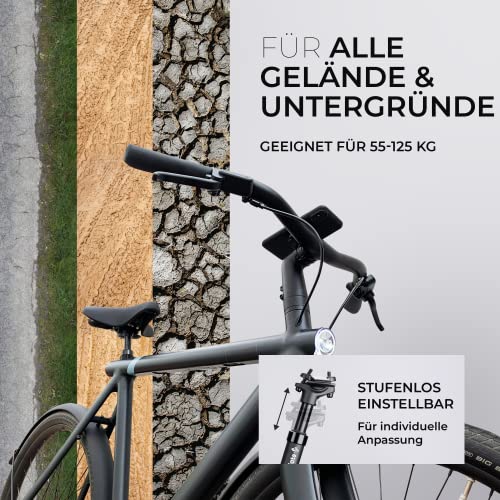 TerrainMate gefederte Sattelstütze für E-Bike, Trekking und MTB