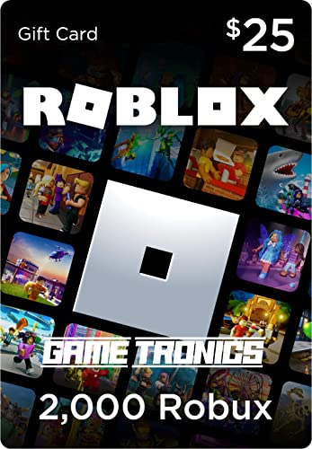 Image of DD DOWNLOAD DEAMON Roblox Gift Card - 2000 Robux Or 25$ Roblox Credit [ GIFT CARD CODE ONLY ]