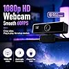 Live Video Streaming Kit (Deluxe)-for Video Call, Gaming, Podcast, YouTube, Content Creation- Includes 2k 60 FPS Webcam, Professional Cardioid Microphone, and LED Flat Light for Android/MAC/Windows #3