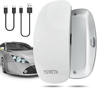 YUVETH Wireless Android Auto Adapter, 2023 Lastest Version A2A Dongle for OEM Wired AA Car Model 2017-2023, Plug & Play 5Ghz WiFi Auto Connect No Delay, Support Online Update for Android 11-12, White
