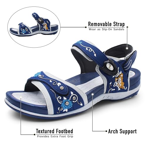 Image of SIGNATURE Arch Support Womens Sandals Comfortable Walking. Everyday Comfy Sandals Women Wear for Beach, Travel, Water, Outdoor, Hiking. Women Footwear.