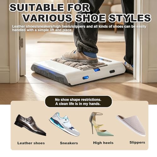 Machine de nettoyage de semelles de chaussures automatique pour maison