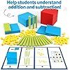 Torlam 131 PCS Base Ten Blocks for Math - Place Value Blocks, Plastic Base 10 Math Manipulatives 1st Grade, Math Counters, Math Cubes, Counting Cubes for Kids Math (Upgraded Version) #2