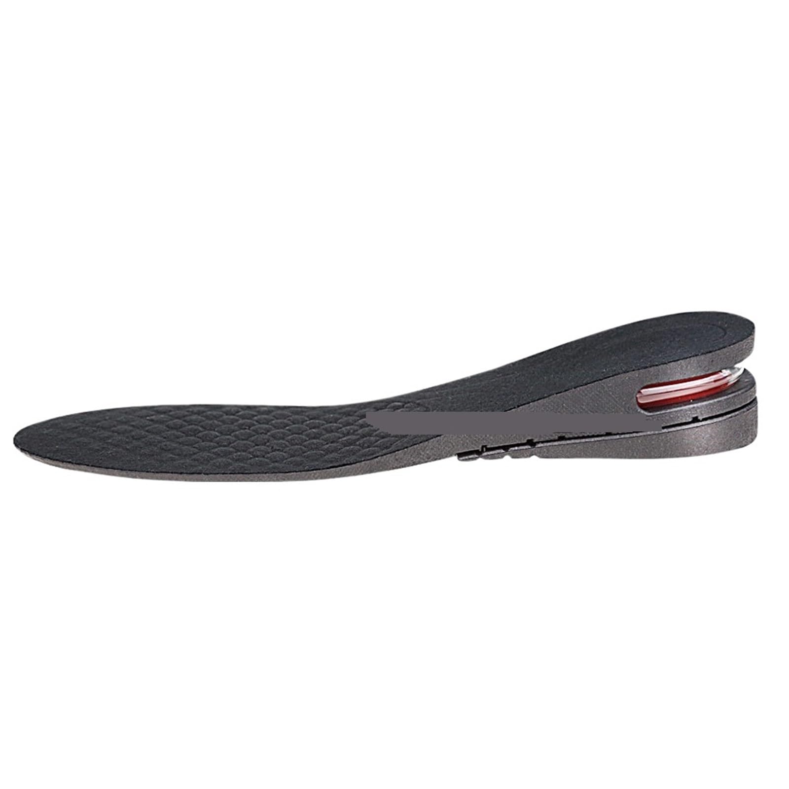 Plantillas Plantillas invisibles de altura interior de 3-9cm, aumento de elevación ajustable, cojín, inserción de talón, soporte más alto, almohadilla de pie oculta absorbente(Full pad - 5cm)