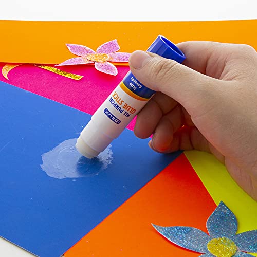Bazic Premium Glue Stick 8G/0.28 Oz., Multi-Purpose Acid Free, Glue Sticks, For Photos Paper Kids Art Craft At School Home Office, Total 288-Count #TOP2