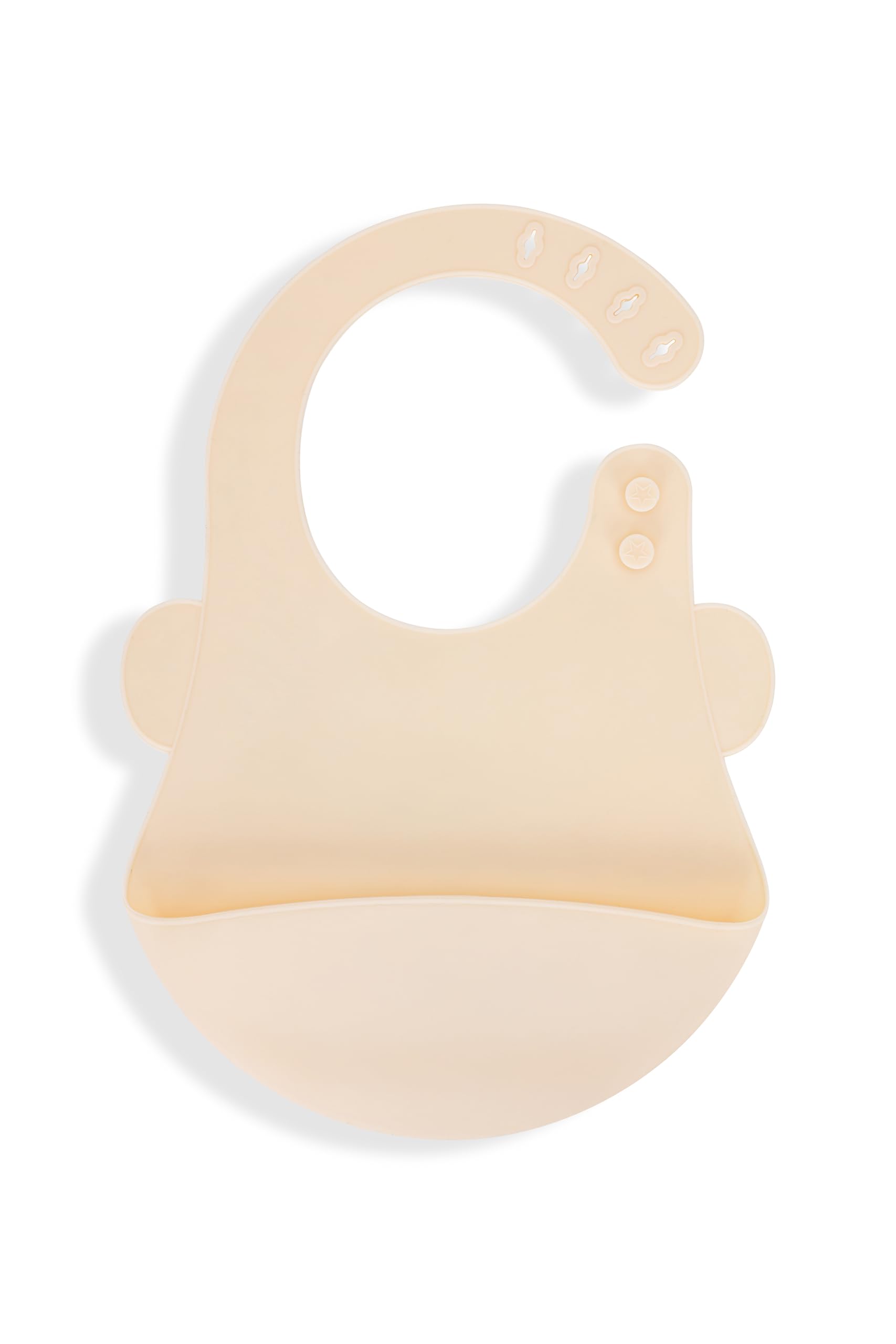 BABYJEM 901 Silikon Önlük Ekru