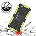 ykooe iPod Touch 7 Case, Touch 6 Case, Touch 5 Case, Heavy Duty Protective Cover Dual Layer Hybrid Shockproof Protective Case with Stand for Apple iPod Touch 5 6 7