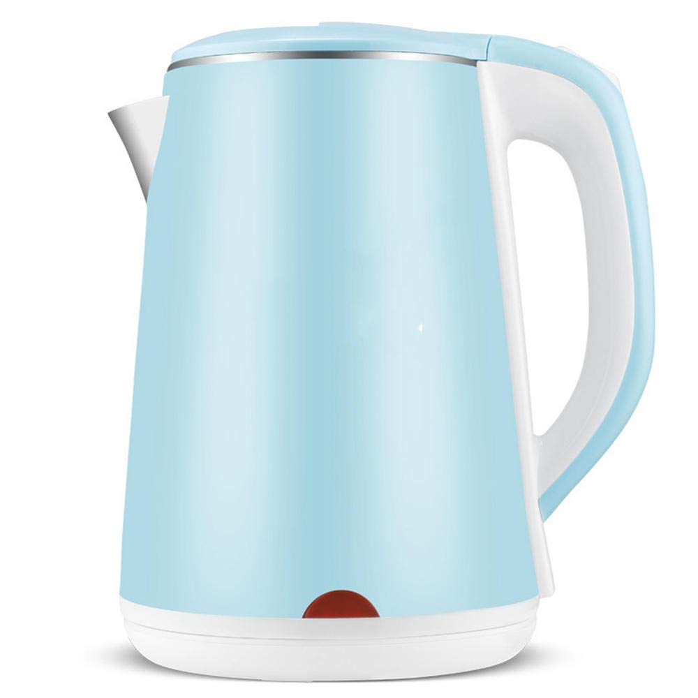 KANBUNInsulation Electric Kettle, Stainless Steel Electric Kettle, Kettle, Fast Boiling Water@Blue Present