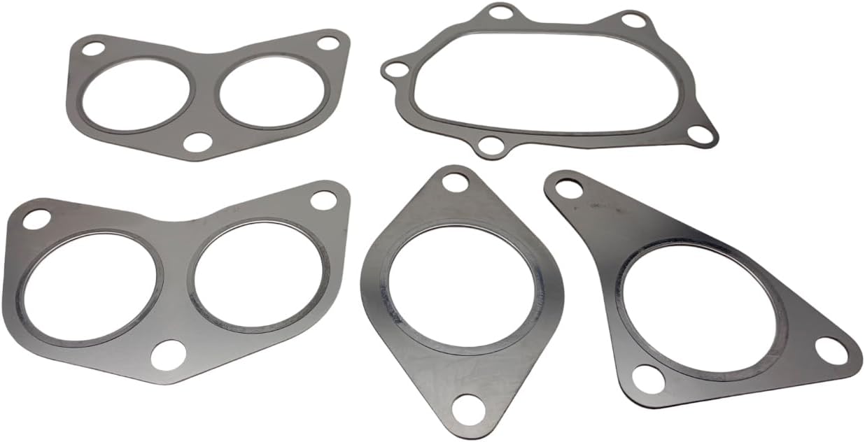 Exhaust Manifold Gasket Kit 44022AA180 Compatible with 1991-1994 Legacy 2002-2014 Impreza 2004-2006 Baja 2005-2013 Forester 2005-2012 Legacy 2005-2009 Outback 2013-2014 WRX 2013-2019 WRX STI