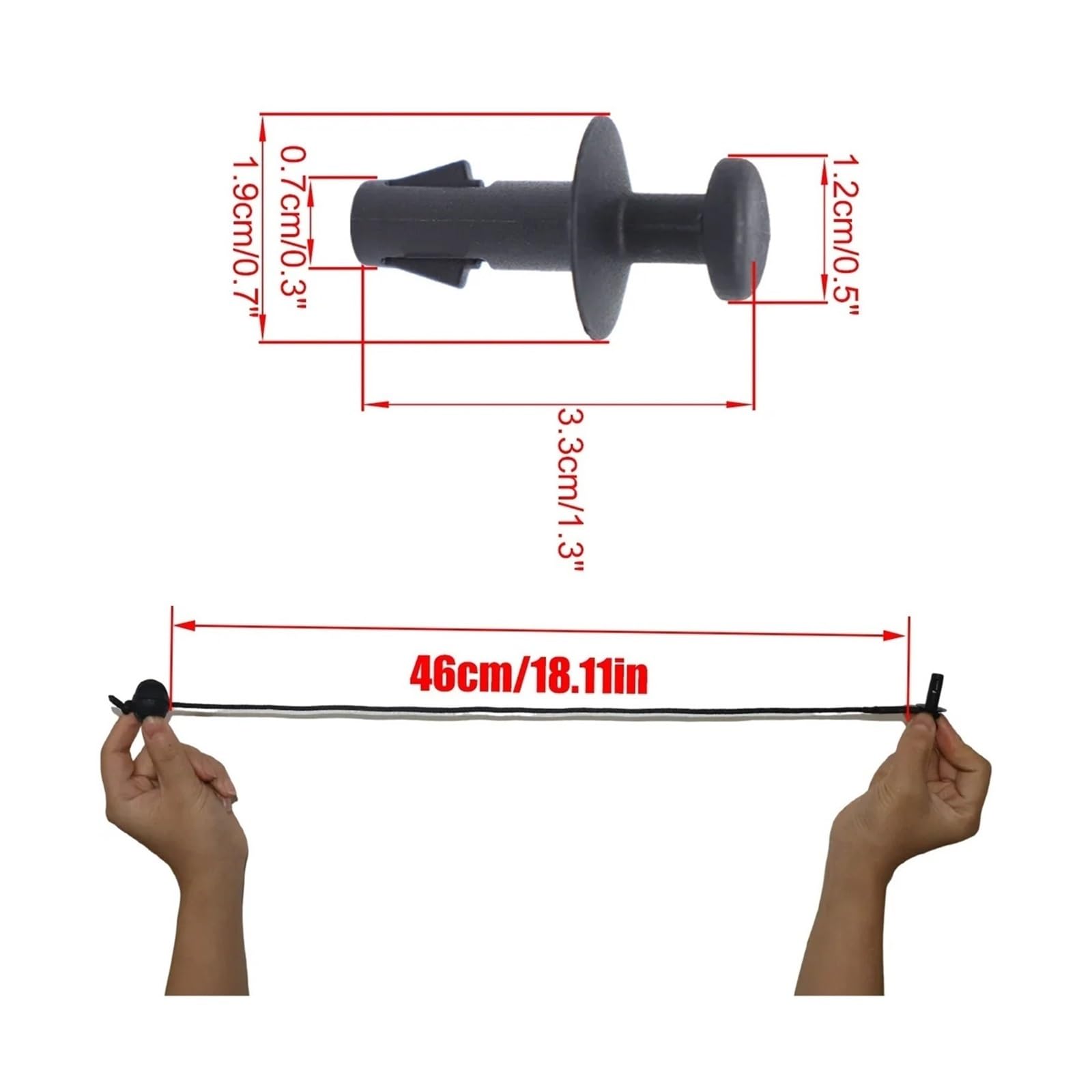 CordóN Bandeja Maletero Compatible con Holden para Trax 2013-2019 Cuerda para Estante Correas para Bandeja Maletero Cuerdas para Estante Accesorios para Maletero Coche 95129884