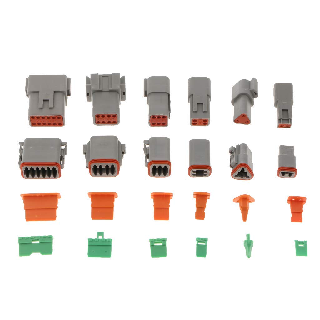 Original Deutsche DT-Steckerbox-Set – 144-teilig, Passend Für Diverse Anwendungen, Made In Germany Deutsch Stecker Set