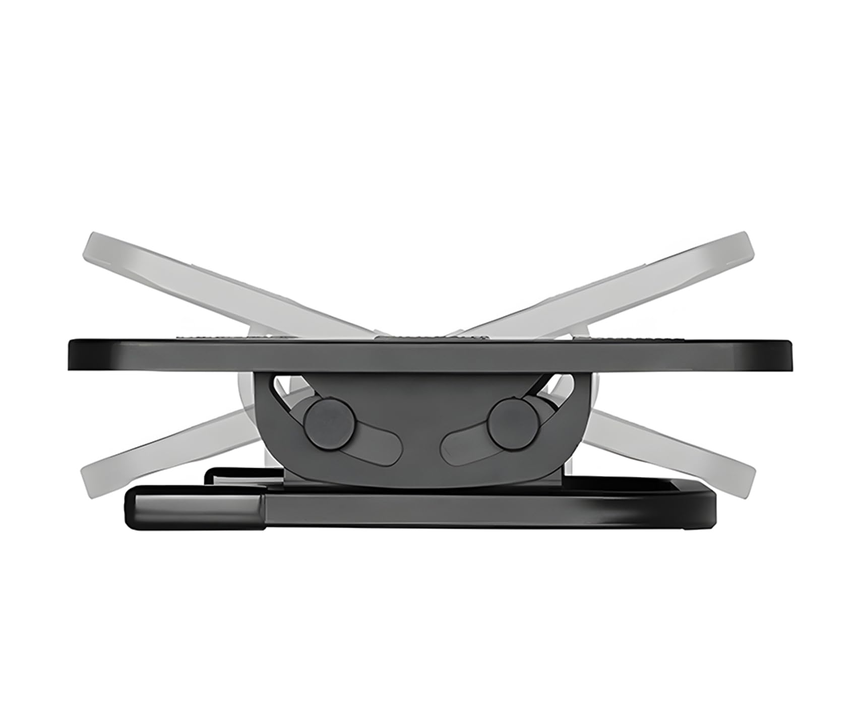 HDWR FeetFleet-09 Repose-pieds de bureau réglable, antidérapant | Appui ergonomique sous les jambes, surface antidérapante, noir, pour bureau et télétravail