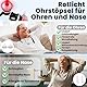 Tinnitus Infrarot OhrstöPsel, Rotlicht Nase, 2-in-1 Rotlicht Therapiegerät für Nase Ohren, Stillesse Theralight Pods Therapie, Tinnitus Gerät Geräuschreduzierung und Schlafhilfe (A)