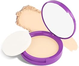 SUGAR POP Longwear Matte Compact | For Fair to Medium Skin Tones | Packed with Castor Oil & Vitamin E | UV Protection, Pore Minimizing | Medium Coverage | 9gm - 02 Beige