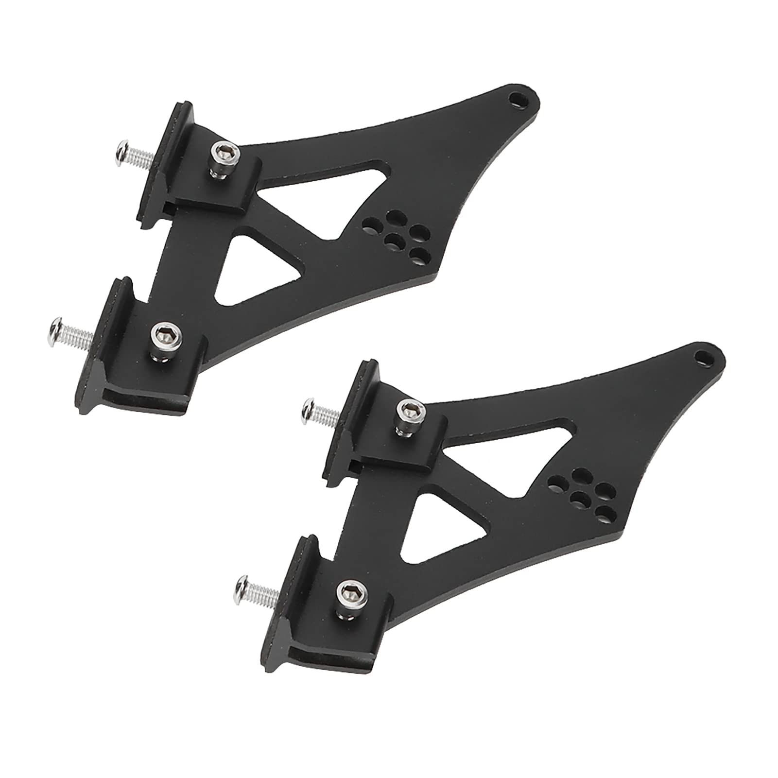 Spoilerhalterungen 5" Universal Car CNC Aluminiumlegierung Heckflügel Kofferraum Racing Heckspoiler Beine Montagewinkel