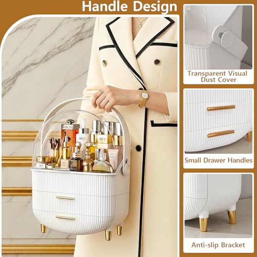 48% Off: NestOrganix Makeup Organizer with Clear Lid - Image 5