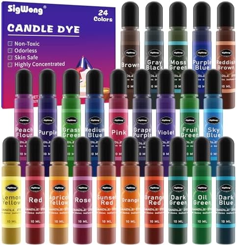 Colorants Pour Fabrication De Bougies Et Savons – Multicolore – Neuf