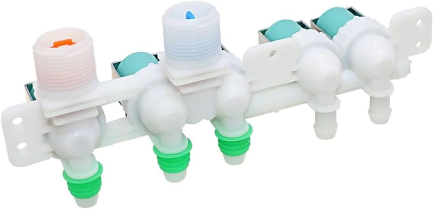 Washer Water Inlet Valve Assembly DC97-15459G Suitable for Samsung WA45K7600AW/A2-00 A2-11 AA-00 AA-01