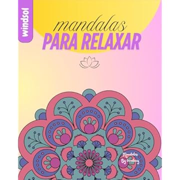 Capa do livro Mandalas para colorir: Livro com frases de inspiração. (Portuguese Edition)