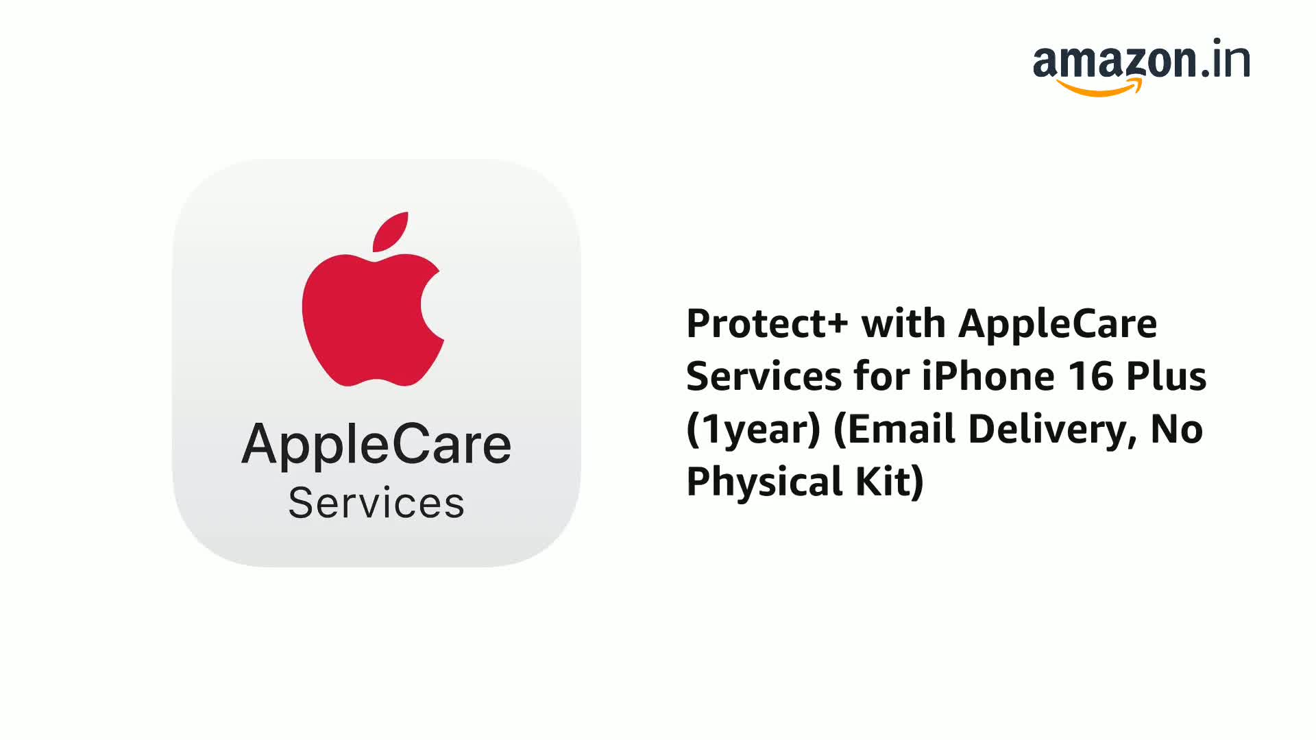 Protect+ with AppleCare Services for iPhone 16 Plus (1year) (Email