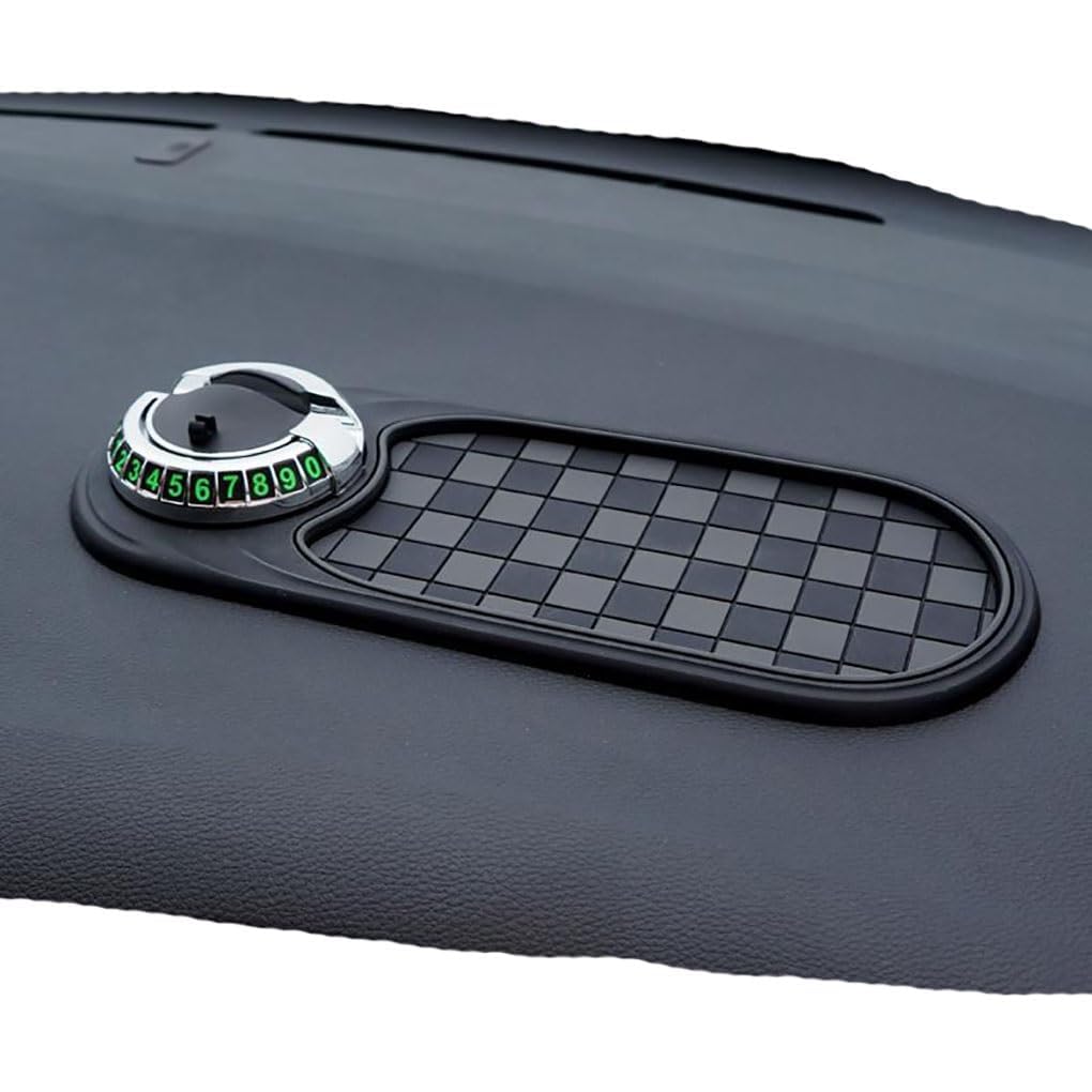 Car Mat Multifunction Car Anti-Slip Mat Auto Phone Holder, Car
