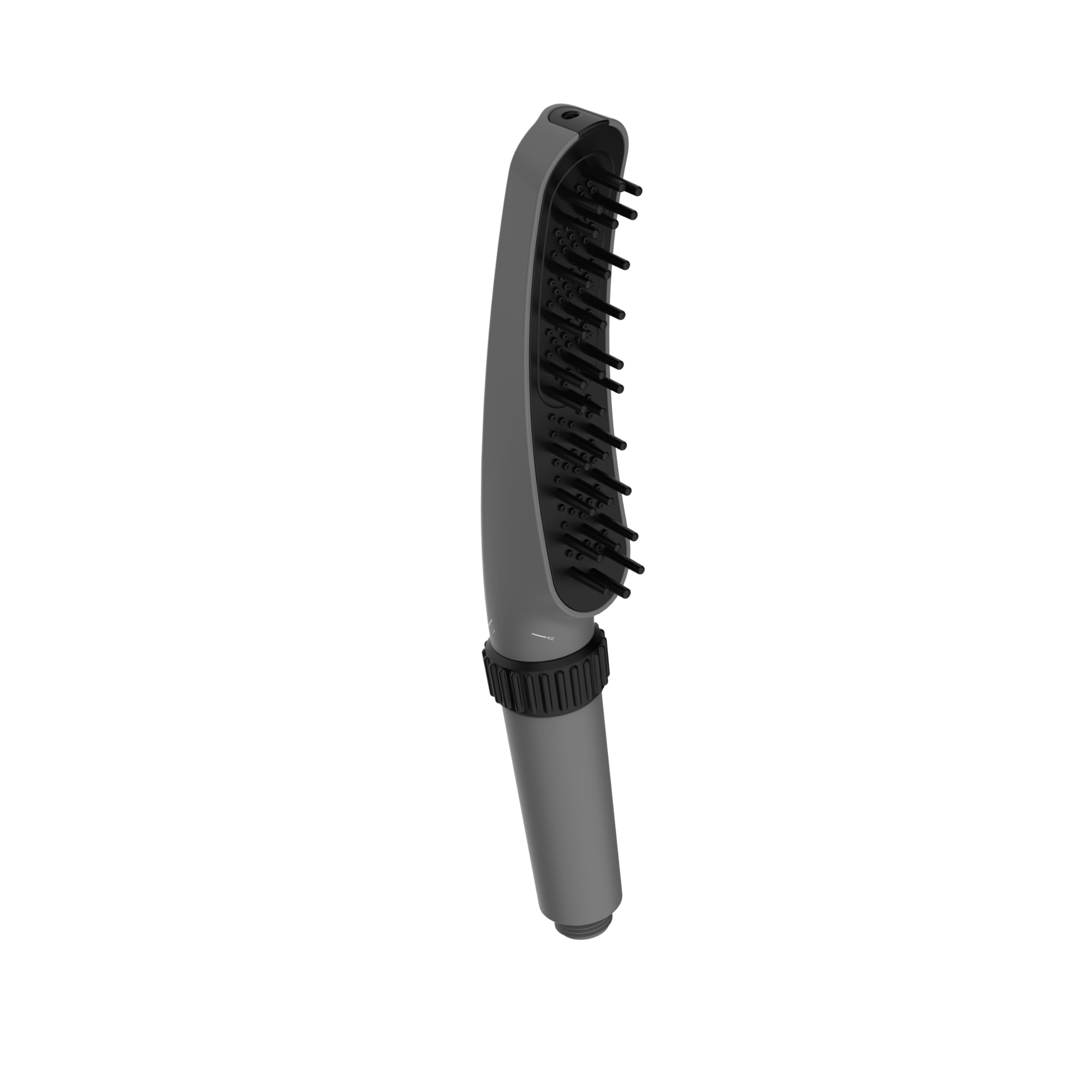 Hindware Italian Collection Pet Grooming Shower|Suitable for Dogs & Cats Bathing|4 in-Built Functions|Made of ABS with Silicon Nozzles|Gentle Combing|Black/Gray Color|1-Year Manufacturer Warranty