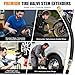 2pcs Valve Stem Extenders, Flexible Tire Valve Extender and Tire Valve Extension, Universal Valve Extender for RV, Truck, Car, Motorcycle, Bike, Works as a Presta Valve Extender