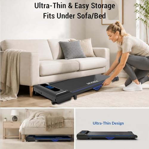 Image of Walking Pad Treadmill Under Desk Portable Compact Treadmill