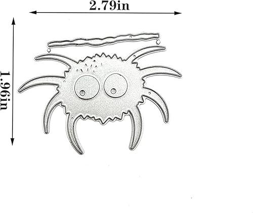 Miniatura 3 de Troqueles de metal de araña aterradora de Halloween para hacer tarjetas, plantillas de corte para álbumes de recortes, álbum de fotos, plantilla de