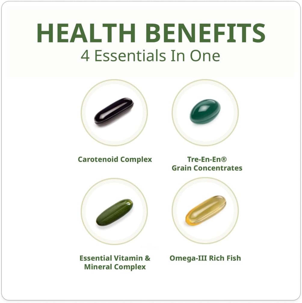 NeoLife Pro Vitality - Daily Nutrition for Cellular Energy Multivitamin for Women & Men, Omega-III Salmon Oil, Carotenoid Complex & 21 Essential Vitamins, Green, 30 Packets - Image 3