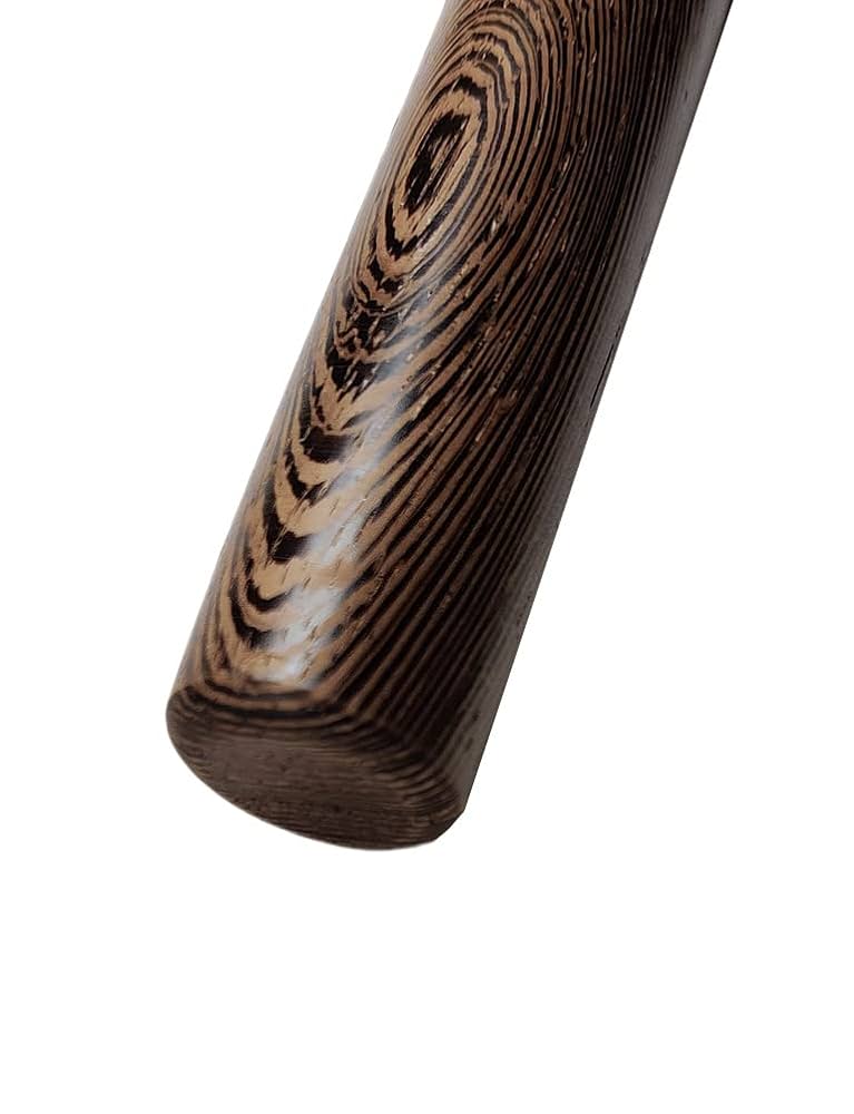 和太鼓 木製 円筒型 黒い飾り玉付き 和太鼓 木製 筒型 黒い飾り