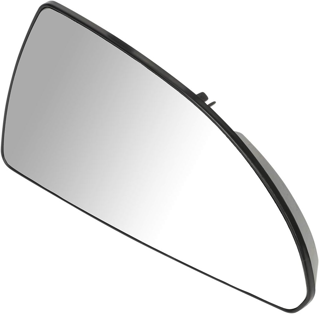 DNA Motoring OEM-MG-0235 89046150 OE Style Right Side Door Mirror Glass Compatible with 2006-2013 Impala / 2014-2016 Impala Limited