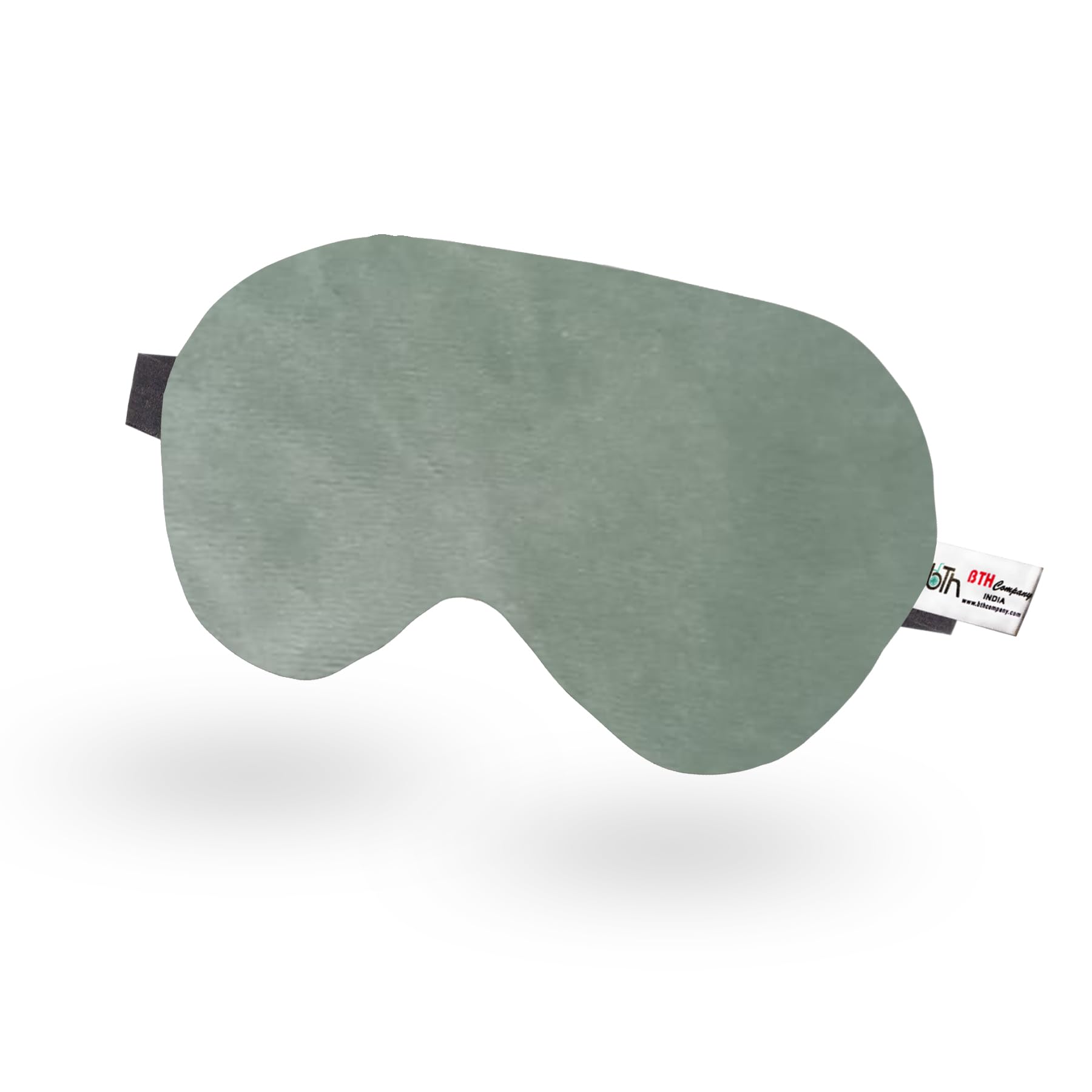 BTH Company Fabric Adjustable Sleeping Eye Mask - Super Soft & Smooth - Pista - Ideal For Women, Men, Old Ages, And Kids - The Comfortable Blindfold For A Restful Sleep