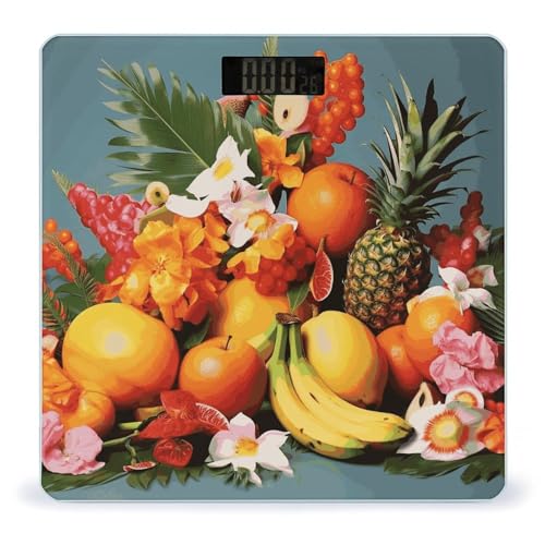 Báscula Digital de Baño con Pantalla LED y Vidrio Templado miniatura 1