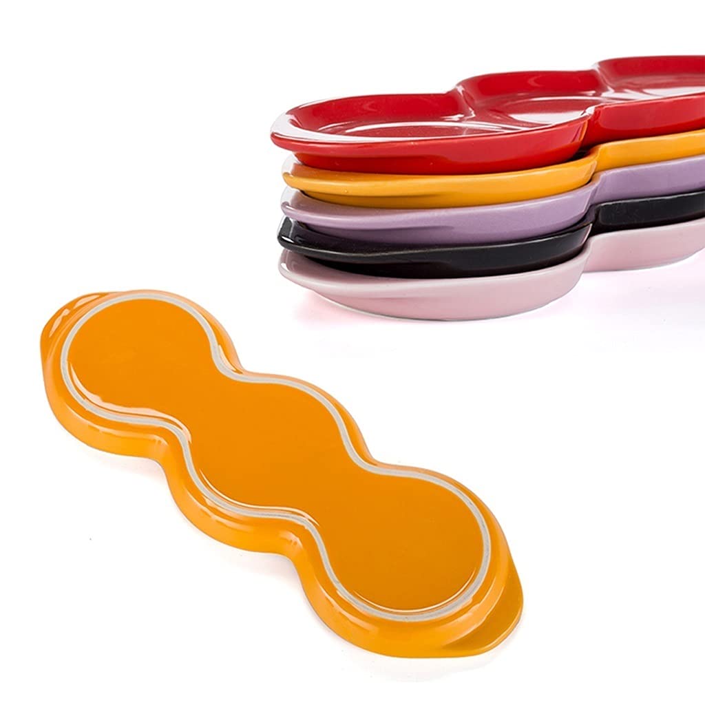 Keramik-Gewürzdosen-Set mit 3 Behältern, Deckeln, Löffel und Tablett, luftdichte Küchenbehälter für Tee, Kaffee, Gewürzaufbewahrung