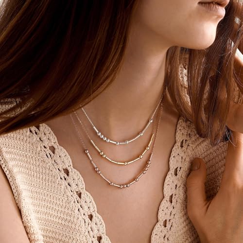 Custom Morse Code Necklace, Personalized Hidden Message Necklace, Morse Code Jewelry, Gift for Her4