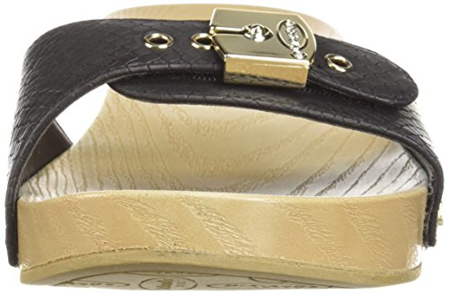 Dr. Scholl's Shoes Women's Classic Sandal Faux Wood Slide Sandal2