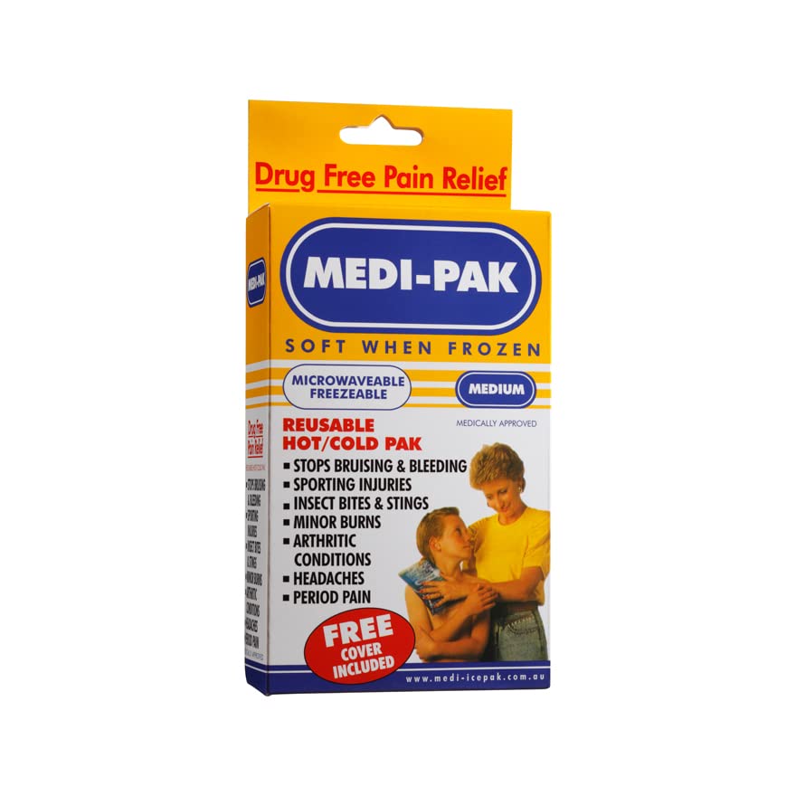 Medi Ice Pak Medium Gel Therapeutic Compress Pack