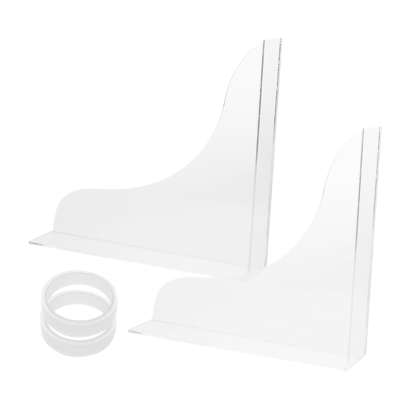 ABOOFAN 1set Shower Splash Guard Bathtub Water Barrier for Sink Easy to Install and Remove Kit Tape for Splash Prevention