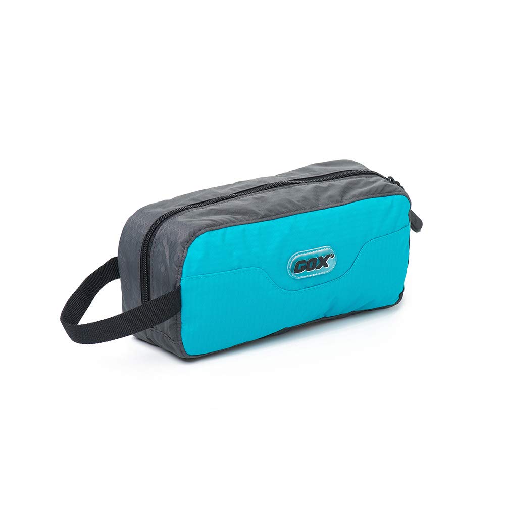 GOX Travel Small Toiletry Bag for Men Nylon Dopp Kit Medicine Bag Travel Organizer Pouch Shave Kits for Teens Toiletry Essentials Bathroom Compact (