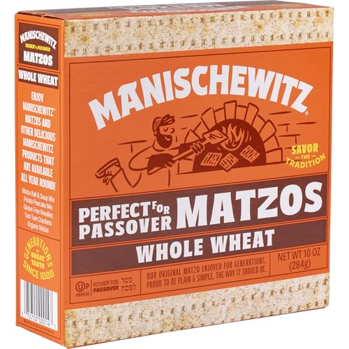 Manischewitz Whole Wheat Matzos, 10 Oz