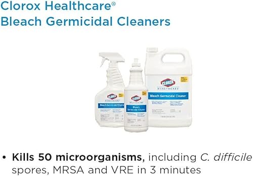 Miniatura 15 de Clorox Healthcare - Recambio de limpiador germicida de blanqueador, botellas de 128 onzas (el embalaje puede variar)