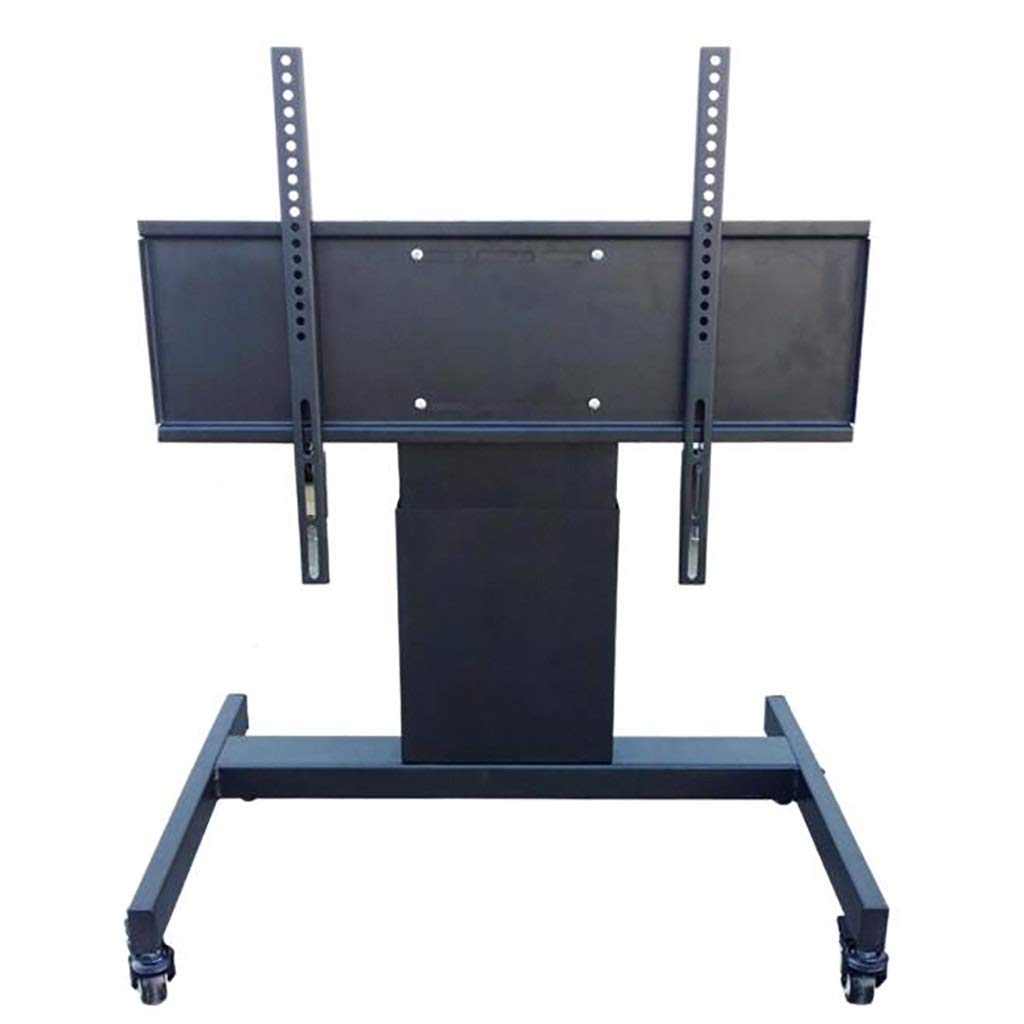 WDSOPK TV Stand Conference Room Podium LCD TV Floor Return to Send Mobile Stand Stage Vertical 90 Degree Tilting Low cart,
