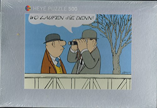 Preisvergleich Produktbild Loriot, Herren Rennbahn - 500 Teile