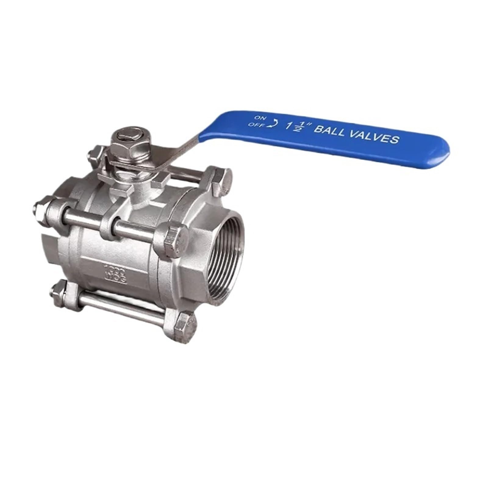 Robinet à boisseau sphérique 2" inox pour sécuriser le réseau d'eau de la maison