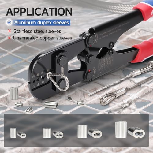 iCrimp 1608M Wire Rope Crimper