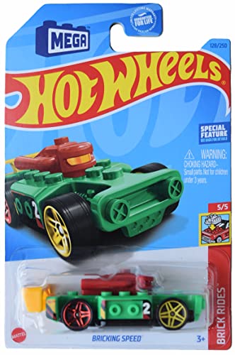 Hot Wheels Bricking Speed, Brick Rides 5/5 [Grün] 128/250