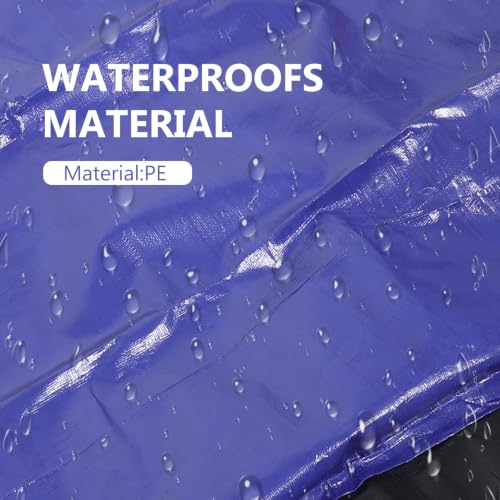 Bolsa de almacenamiento para mudanza resistente TOYANDONA pack de 2 de PE para ropa y mantas 4