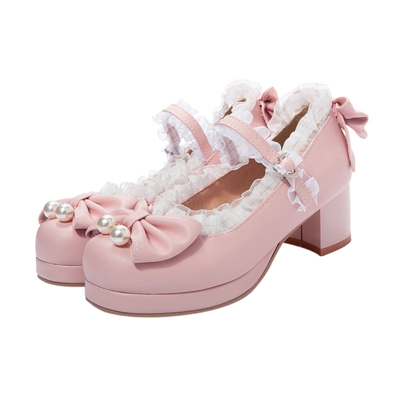 Scarpe con Fiocco da Donna Scarpe da Donna Calzature con Alto High Heels i calcagnanti Calzature da Eleganti Femminili Gomma da Cancellare Black